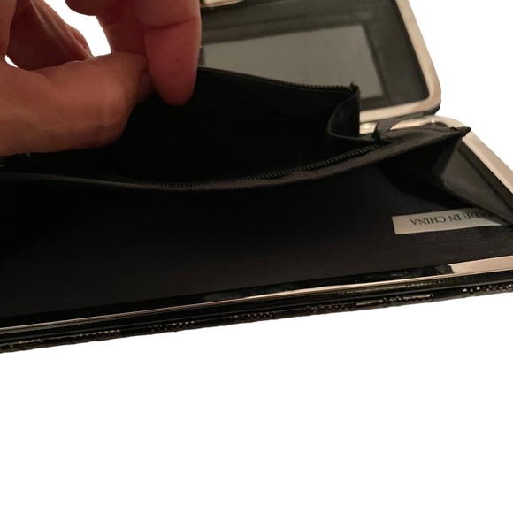 Unbranded Pretty Clip Wallet Textured Brown/Bronze - Picture 7 of 7